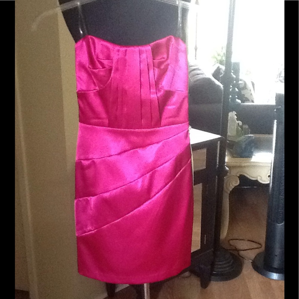 Teeze me mini hot pink dress